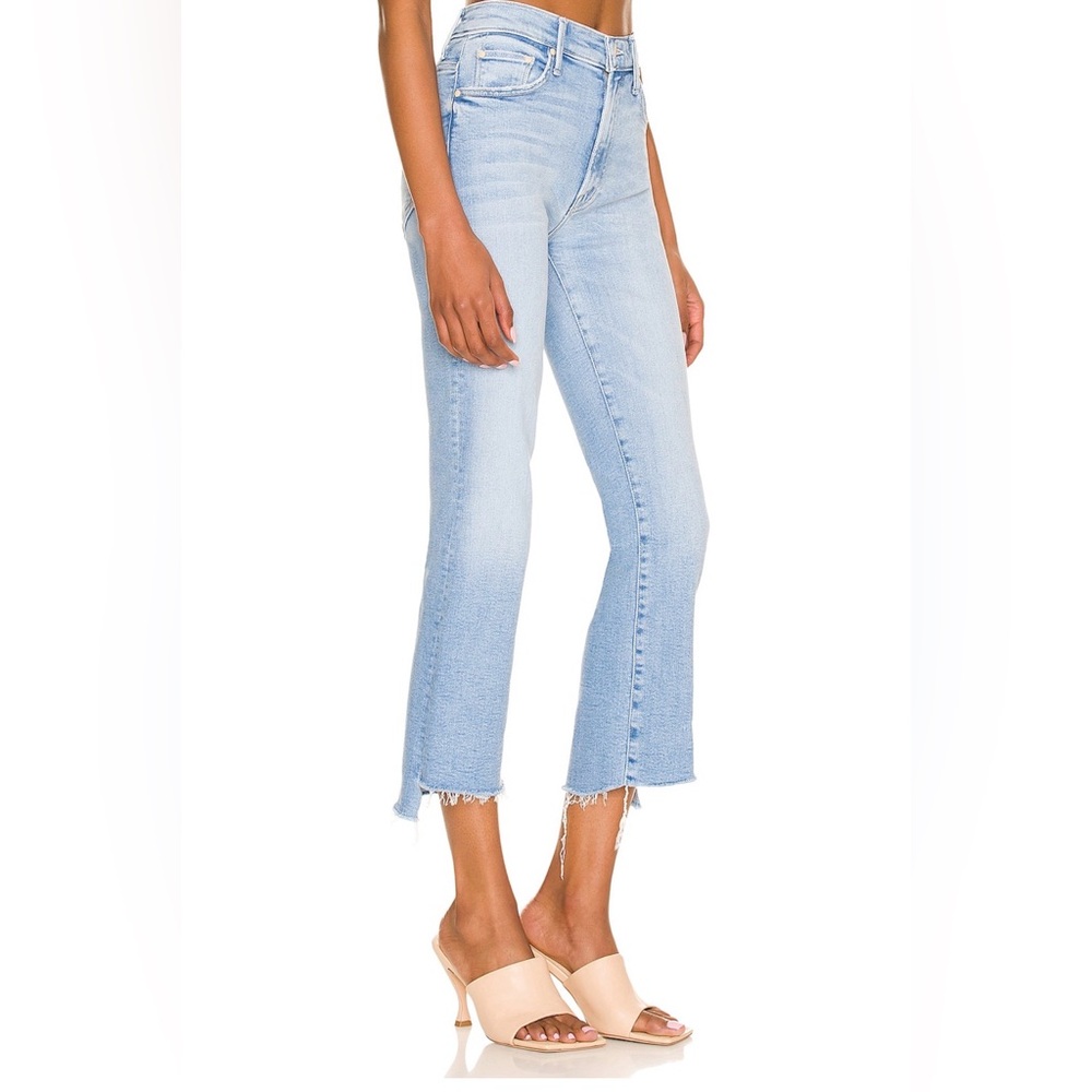 MOTHER Insider Crop Light Blue Women's Jeans